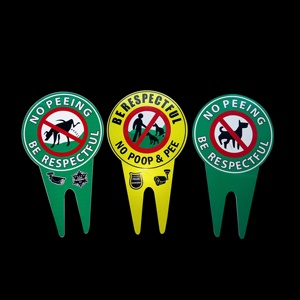 Độ bền tốt tùy chỉnh lâu dài dừng Chó từ pooping trên bãi cỏ của bạn xin vui lòng được tôn trọng không có dấu hiệu chó poop - Product Image 5