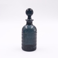 De luxe En Gros 150ML Peinture À La Main Réel Or Carafe En Verre Bouteille