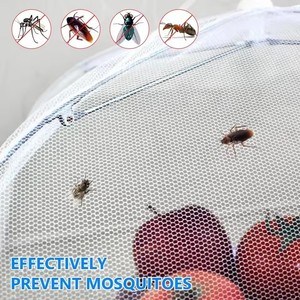 Pliable Alimentaire Couvre Table À Manger Maille Couverture Maison Anti Mouche <span class=keywords><strong>Moustique</strong></span> Tente Parapluie Pique-Nique Protéger Net Cuisine Accessoires - Product Image 3