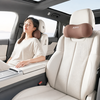 Coussin de tête de siège de voiture en mousse à mémoire de forme, soutien cervical ergonomique et respirant pour conducteur, forme cacahuète