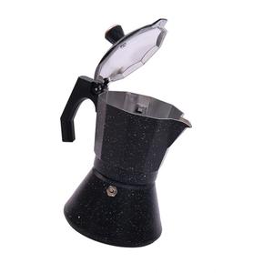 <span class=keywords><strong>Cafetera</strong></span> Moka Octogonal de Aluminio Negro con Diseño Moteado de Alta Calidad, <span class=keywords><strong>Cafetera</strong></span> Espresso para Estufa, 3/6/9/<span class=keywords><strong>12</strong></span> <span class=keywords><strong>Tazas</strong></span> - Product Image 3