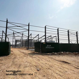 Atelier à structure en acier, projet d'ingénierie, structure en acier lourd, construction de compartiments sandwich, cadre de construction porteur, Afrique - Product Image 4