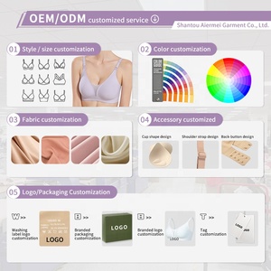 Fournisseur OEM Soutien-gorge d'allaitement respirant pour femmes en grande taille sans couture à ouverture au niveau du mamelon pour femmes enceintes - Product Image 3