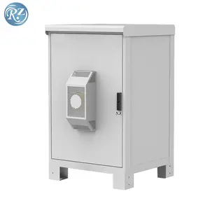 IP65 Metal Aluminum outdoor cabinet /stainless steel galvanized steel with fans Outdoor Telecom Cabinet