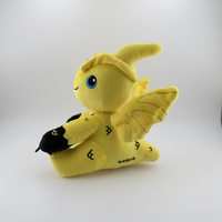 Peluche personnalisée de dessin animé mignonne, figurine de dragon en peluche, jouets de créateur d'anime pour enfants, cadeau, jouet en peluche