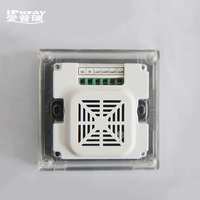 Interruptor de Luz Inteligente de Pared con Pantalla Táctil de Vidrio WiFi de 4 Canales Independientes, Control Remoto por Aplicación y Temporizador