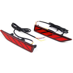 WENYE Nouveau feu arrière LED rouge 12V pour Avanza 2015-2016, feu stop, réflecteur de remplacement Veloz - Product Image 2