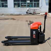 Transpalette électrique Everlift Heli ELEP-30T 3 tonnes, capacité 3000 kg, transpalette tout-terrain, transpalette électrique pour entrepôt