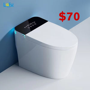 Vente Directe Usine Pas Cher Articles Sanitaires Intelligents WC au Sol Monobloc Céramique Smart Toilette - Product Image 1