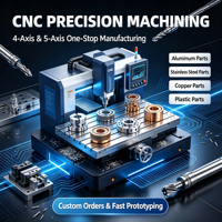 Pièces usinées CNC 5 axes de haute qualité sur mesure pour interrupteurs et outils métalliques - Services d'électroérosion à fil en acier inoxydable/aluminium