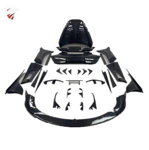 Kit de carrosserie complet <span class=keywords><strong>TOPCAR</strong></span> en Fiber de carbone véritable pour McLaren 720s, Style Facelift To <span class=keywords><strong>TopCar</strong></span> avec ajustement parfait, haute qualité, prix d'usine - Product Image 4