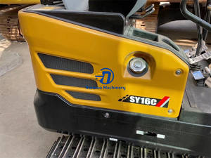 Ekskavator bekas asli SY16 dengan Dozer penjualan laris SY16 SY35 SY55 SY60 SY70 ekskavator Mini harga rendah ekskavator tangan kedua - Product Image 6