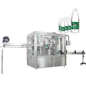 Alta precisão potável sabor água automática enchimento máquina