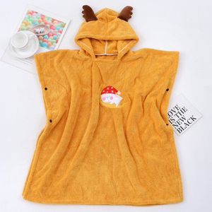 Garçons et filles absorbant corail polaire bébé enfants serviettes <span class=keywords><strong>de</strong></span> <span class=keywords><strong>bain</strong></span> à capuche pull caractère microfibre <span class=keywords><strong>cape</strong></span> avec boutons-pression latéraux - Product Image 2