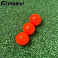 Balles de golf de tournoi Orange 2 pièces en Surlyn, balle de golf de tournoi haute compression en Surlyn, balle de golf haute performance