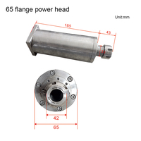 Tête motrice à moteur sans balais pour lame de scie, broche haute vitesse et meule, pour tour CNC