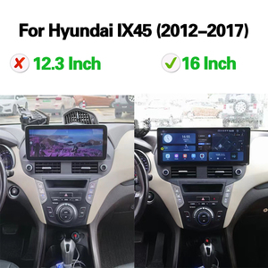 เครื่องเล่นมัลติมีเดีย256GB Android CAR RADIO 16นิ้ว DSP สำหรับ Hyundai Santa Fe IX45 2012-2017 | ระบบนำทาง GPS ในตัว Android <span class=keywords><strong>Auto</strong></span> - Product Image 3
