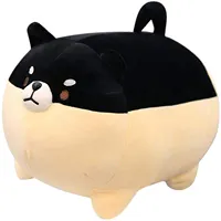 15.7 "Anime Corgi Anjing Mewah Bantal Lembut Mainan Mewah Hadiah untuk Anak Laki-laki Perempuan Boneka Hewan Mainan Mewah