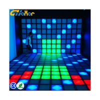 G-Honor Activate Game Led Floor 30x30cm Luz interactiva Club nocturno Juego activo Pista de baile LED interactiva Fábrica
