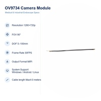Module de caméra USB miniature OV9734 3,5 mm 720P HD pliable FPC pour inspection par endoscope industriel