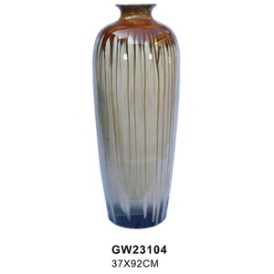 Pots de <span class=keywords><strong>fleurs</strong></span> émaillés colorés modernes Jardinières décoratives pour la maison et le jardin - Product Image 1