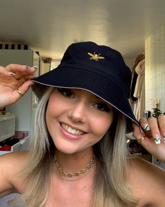 Venta al por mayor personalizado bordado personalizado cubo sombrero de algodón todo impreso playa Reversible cubo gorra sombrero Fabricación de Vietnam - Product Image 2