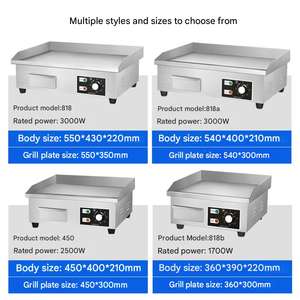 Yunqingtech Nueva Plancha Eléctrica para Cocinar Carne de Uso Doméstico, Asador de Carne de Res Comercial de Acero Inoxidable en Venta - Product Image 4