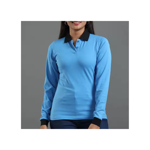 Modern Fit Women's Full Sleeve for Shirts Breathable Solid <b>Pattern</b> High Quality Eco-Friendly Customizable Versatile Trendy Work - Product Image 4