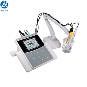 Aoda PC820 précis laboratoire conductivité <span class=keywords><strong>Ec</strong></span> <span class=keywords><strong>TDS</strong></span> salinité résistivité température pH-mètre - Product Image 2