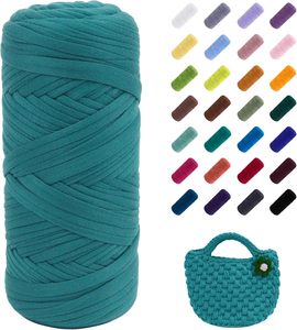 Hilo de Tejer de Algodón Acrílico Teñido de Alta Resistencia, Hilo Reciclado Ecológico para Coser, Tejer a Mano y Bordar - Product Image 1