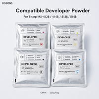 Poudre de développement MX51 compatible pour Sharp MX-4128 MX-4148 MX-5128 MX-5148 – Pièces de rechange pour copieur de qualité supérieure japonaise