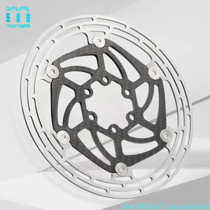 Rotor de <span class=keywords><strong>frein</strong></span> <span class=keywords><strong>à</strong></span> disque SeeMore ODM/OEM 180 mm avec 6 boulons, rotor de <span class=keywords><strong>vélo</strong></span> en carbone pour <span class=keywords><strong>vélo</strong></span> de route/VTT/BMX, compatible avec moyeu fileté de 44 mm - Product Image 1