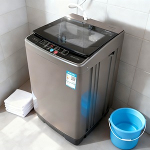 Lave-linge domestique entièrement automatique 18 kg avec sécheuse intégrée à haute température et pulsateur - Product Image 1