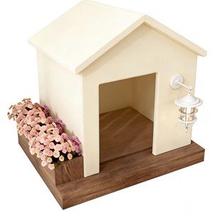Cross-border design source factory direct supply of wood MDF or solid wood house-shaped dog kennels and <b>cat</b> beds - Product Image 2