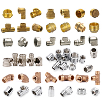 Système de plomberie sanitaire matériel IFAN NPT BSP 1/2 "3/4" 1 "raccords de tuyauterie en acier inoxydable chromé filetés