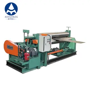 Fully Automatic Mechanical 3 Roller Metal Bender Steel Plate Rolling Machine Mild Stainless Plate Rolling Machine