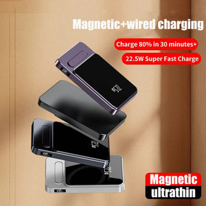 10000mAh Alliage <span class=keywords><strong>Magnétique</strong></span> Powerbank <span class=keywords><strong>Magnétique</strong></span> Power Bank Sans Fil Chargeur Rapide pour <span class=keywords><strong>iPhone</strong></span> 16 15 14 13 12 <span class=keywords><strong>11</strong></span> <span class=keywords><strong>Batterie</strong></span> De Secours - Product Image 6