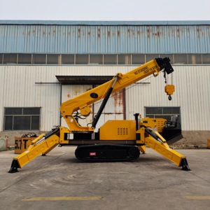 رافعة عنكبوتية متنقلة 5 طن الأكثر مبيعًا من المصنع، رافعة زاحفة صغيرة بتحكم عن بعد، رافعة عنكبوتية عالية الأداء - Product Image 5