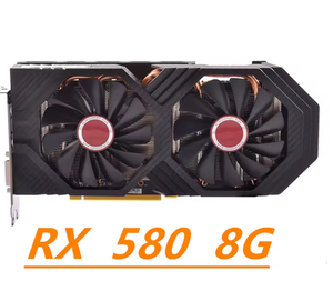Carte graphique d'occasion RX 580 8 Go pour PC de bureau, jeux et minage, 2304SP, compatible RTX <span class=keywords><strong>GTX</strong></span> Super <span class=keywords><strong>560</strong></span> 570 4 Go GTX1060 RTX3060 - Product Image 4