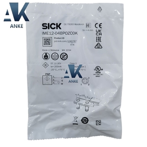 เซ็นเซอร์ตรวจจับวัตถุแบบเหนี่ยวนำ SICK IME12-04BPOZC0K PNP ระยะตรวจจับ 4 มม. เกลียว M12 แบบฝัง - Product Image 1