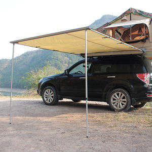 Retráctil camper van 4x4 Sunproof de techo de coche <span class=keywords><strong>fiamma</strong></span> de 270 grados del lado del coche <span class=keywords><strong>toldo</strong></span> tienda con paneles de luz LED - Product Image 3