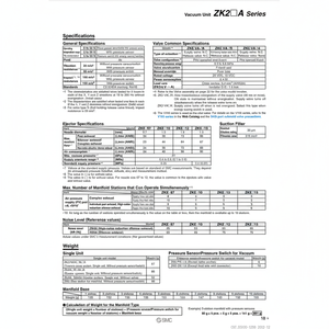 Unidad de vacío industrial SMC Pneumatics modelo - Product Image 1