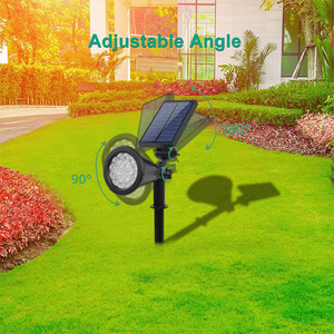 Lampes solaires LED pour jardin, étanches IP65, pour <span class=keywords><strong>terrasse</strong></span>, arbres, éclairage décoratif, détecteur de lumière, couloir, cour, aménagement paysager - Product Image 2