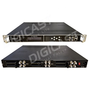 12 DVB-S2 T ATSC isdbt ตัวรับสัญญาณแบบมืออาชีพเพื่อถอดรหัสโมดูลกล้อ DVB-C เป็น IP Ci - Product Image 1