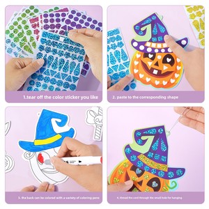 Sáng Tạo dán đồ chơi trẻ em diyset gương sáng bóng màu ăn mặc trò chơi Kim Cương sơn khảm dán - Product Image 6