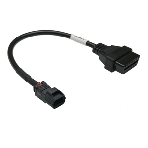Konektor otomotif <span class=keywords><strong>KYMCO</strong></span> 3PIN untuk 16PIN OBD2 kabel adaptor kompatibel untuk <span class=keywords><strong>KYMCO</strong></span> diagnostik - Product Image 3