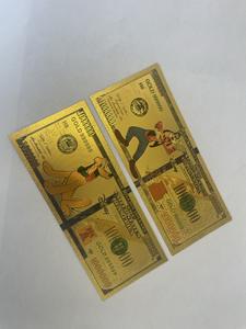 Famosa animación de dibujos animados, 10 millones de billetes, lámina de oro de plástico, novedades y recuerdos de fiesta coleccionables, regalos de Halloween - Product Image 6