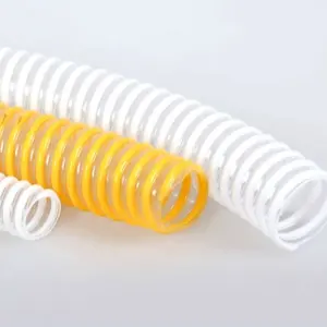 Tube d'aspiration Flexible en plastique, spirale et rigide en PVC, haute pression, fournitures en plastique personnalisable taille 2 5 pouces