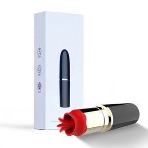 Girlspower Mujer 10 Modos Succión Lápiz labial Vibración Masturbación productos de masaje juguete sexual Lápiz labial <span class=keywords><strong>vibrador</strong></span> juguete sexual - Product Image 6