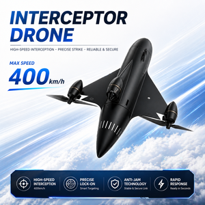 โดรนจรวดความเร็วสูงพิเศษ 400 กม./ชม. FPV VTOL UAV ระบบพลังงาน 8S ระยะบิน 10 กม. โดรนแข่งสำหรับมือใหม่ - Product Image 1